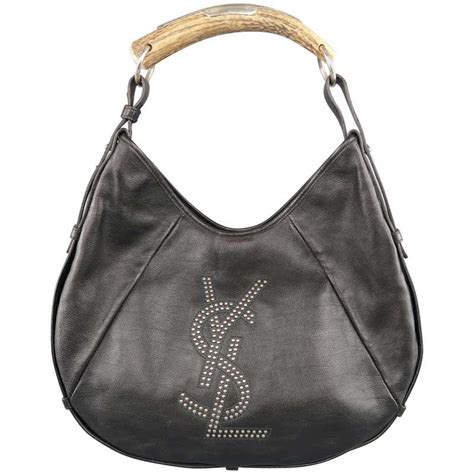 ysl side bag black